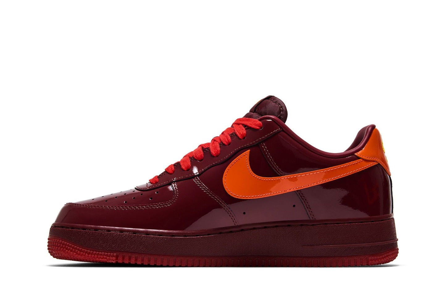 Nike Air Force 1 Low 'Patent Leather Dark Team Red'