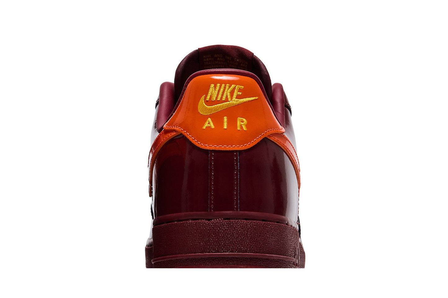 Nike Air Force 1 Low 'Patent Leather Dark Team Red'