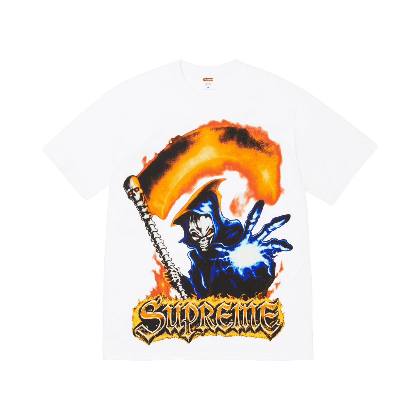Supreme Grim Reaper Tee 'White'