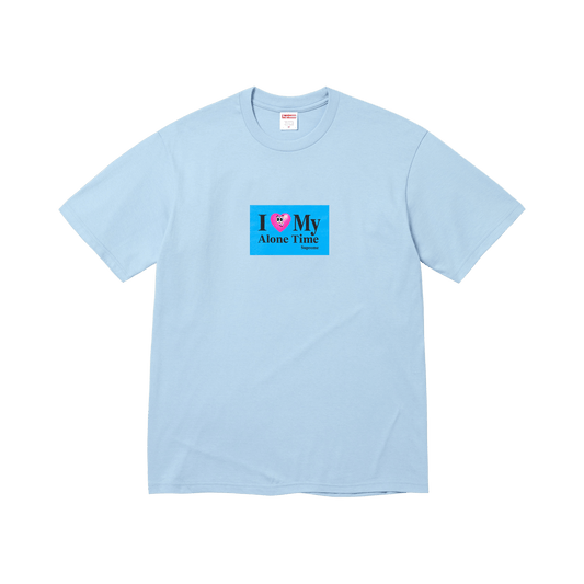 Supreme Alone Time Tee 'Powder Blue'