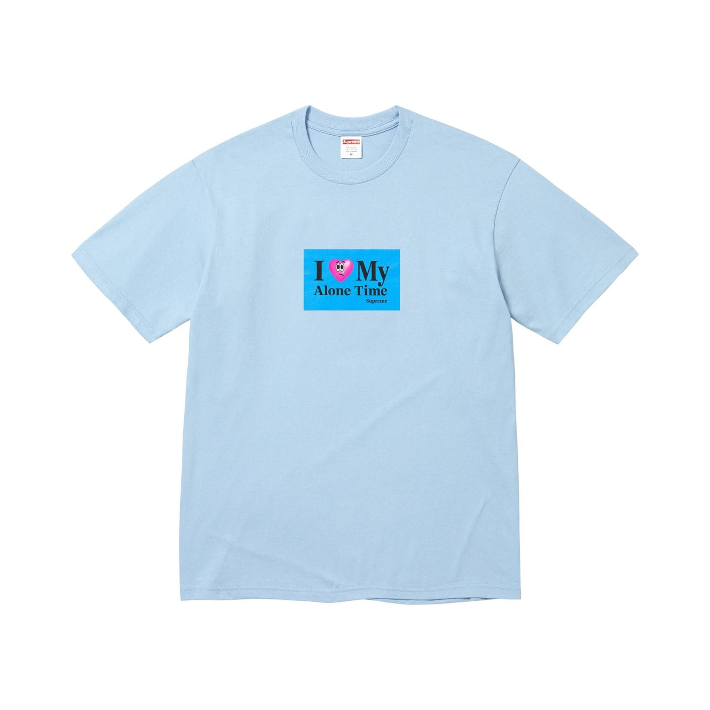 Supreme Alone Time Tee 'Powder Blue'