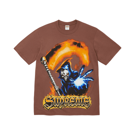 Supreme Grim Reaper Tee 'Brown'