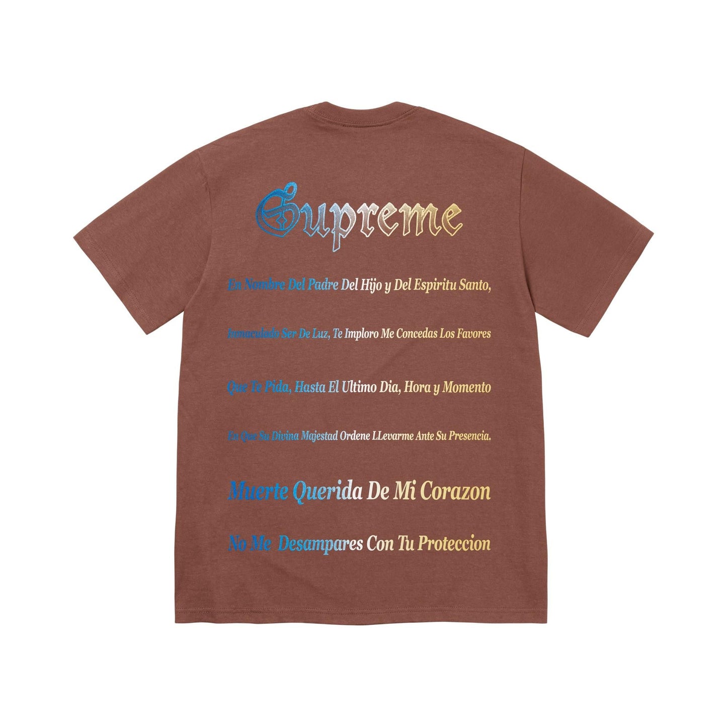Supreme Grim Reaper Tee 'Brown'