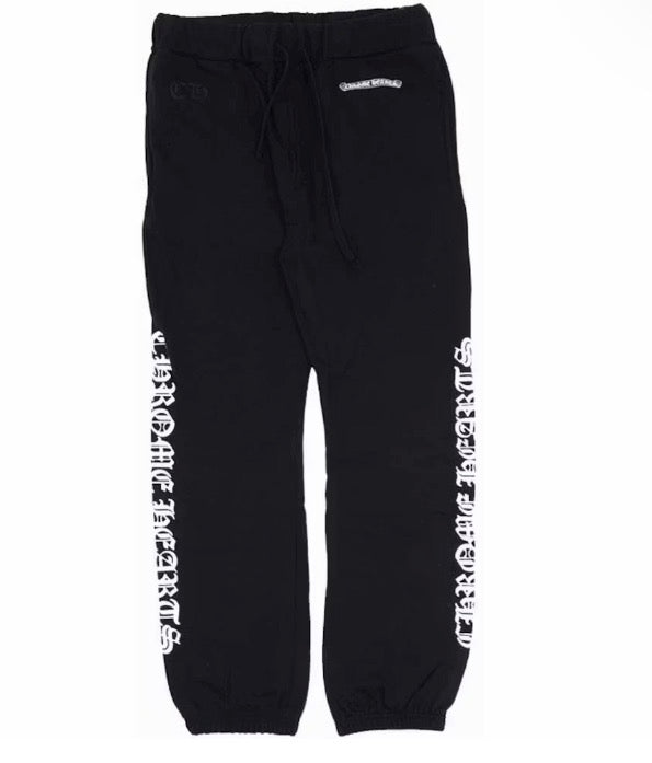 Chrome Hearts Scroll Logo Sweatpants M / L
