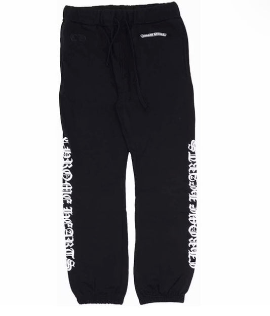 Chrome Hearts Scroll Logo Sweatpants M / L