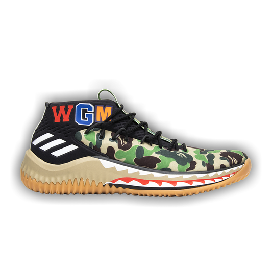 adidas Dame 4 A Bathing Ape Camo