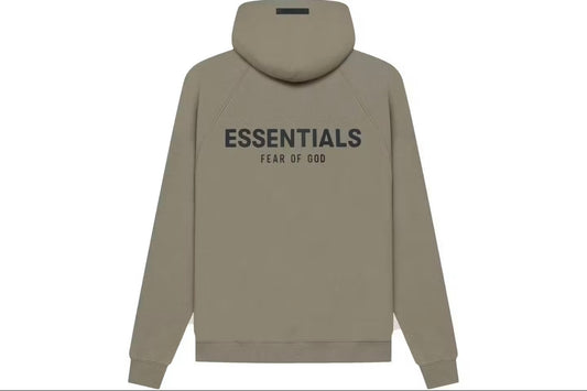 Fear of God Essentials Pull-Over Hoodie (SS21) Taupe POS