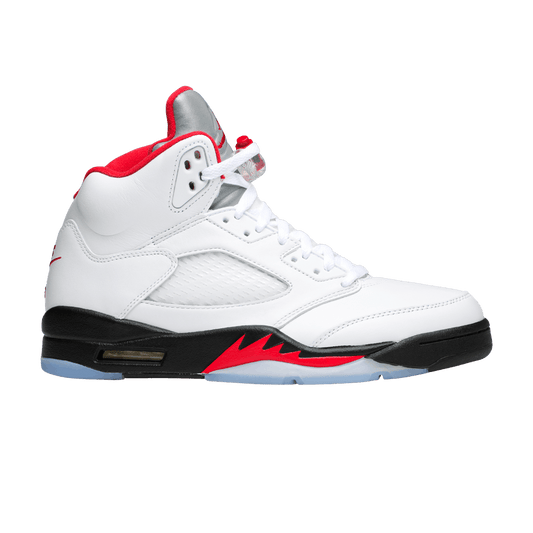 Jordan 5 Retro Fire Red Silver Tongue (2020)