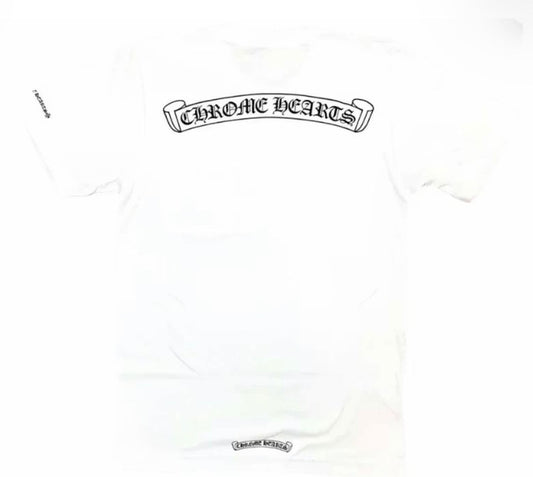 Chrome Hearts Scroll Logo Pocket T-Shirt M / L