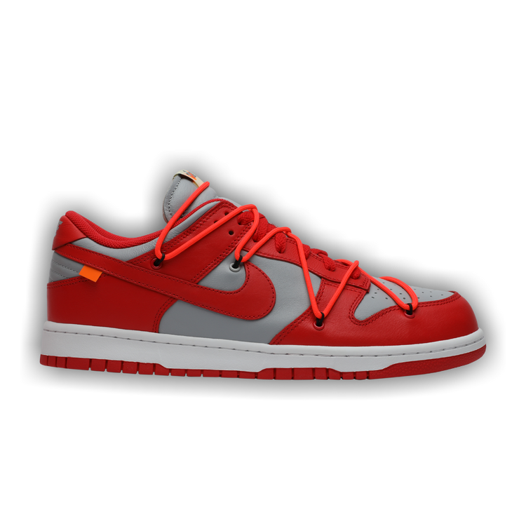 Off-White x Nike Dunk Low 'University Red'