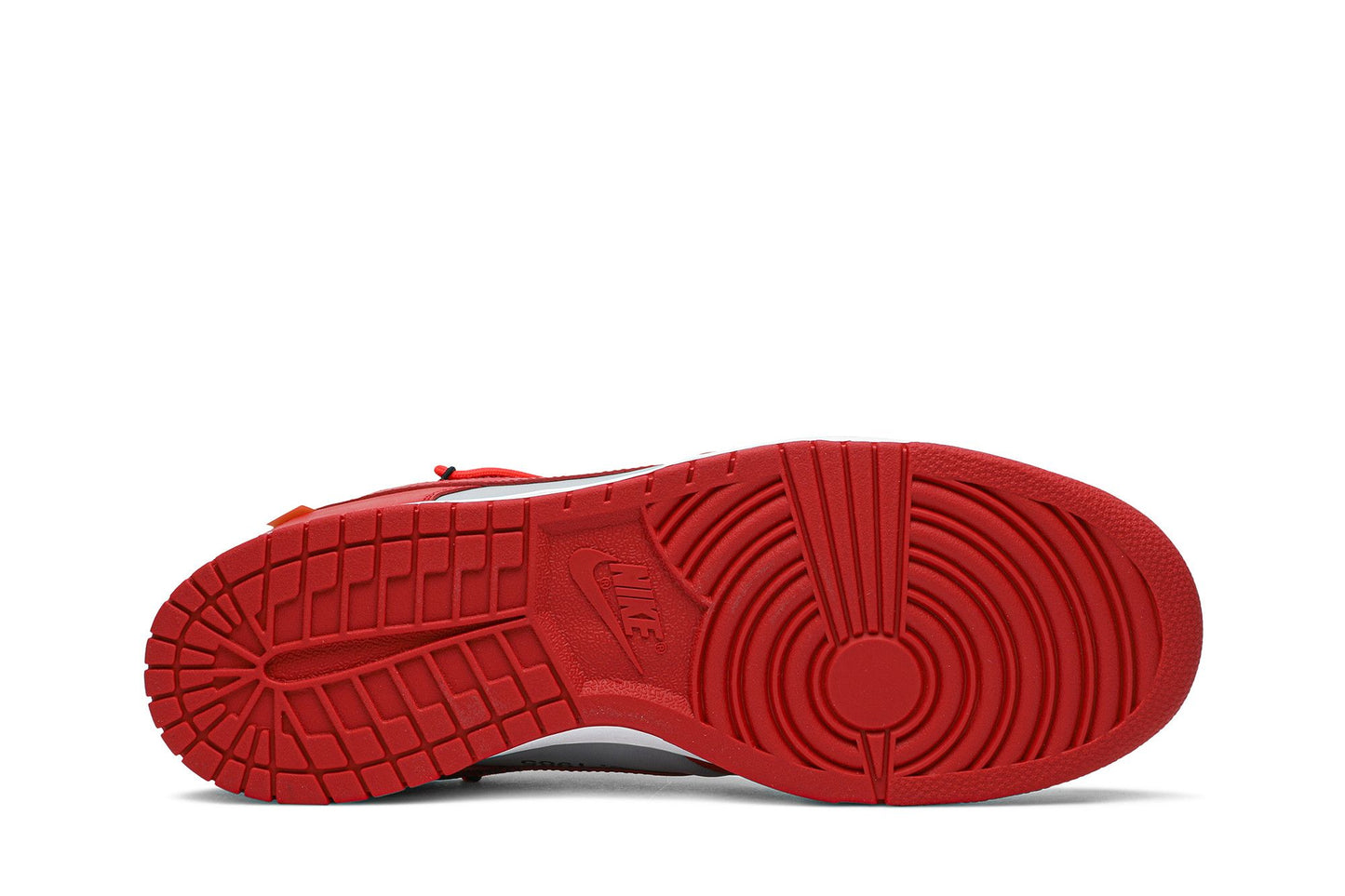 Off-White x Nike Dunk Low 'University Red'