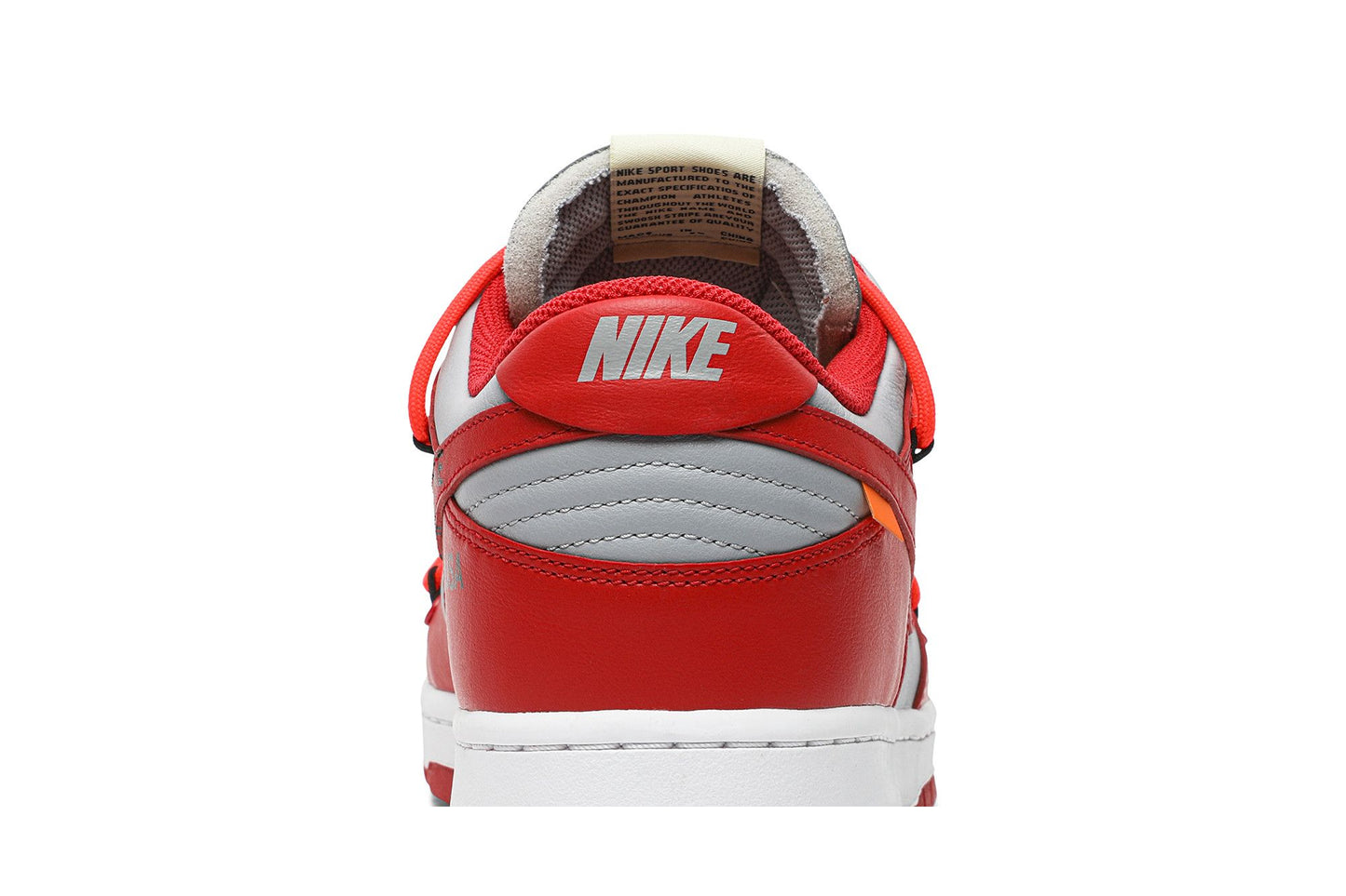 Off-White x Nike Dunk Low 'University Red'