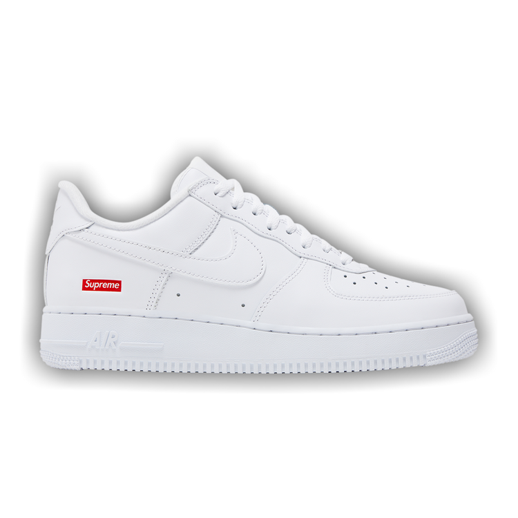 Supreme x Nike Air Force 1 Low 'Box Logo - White'