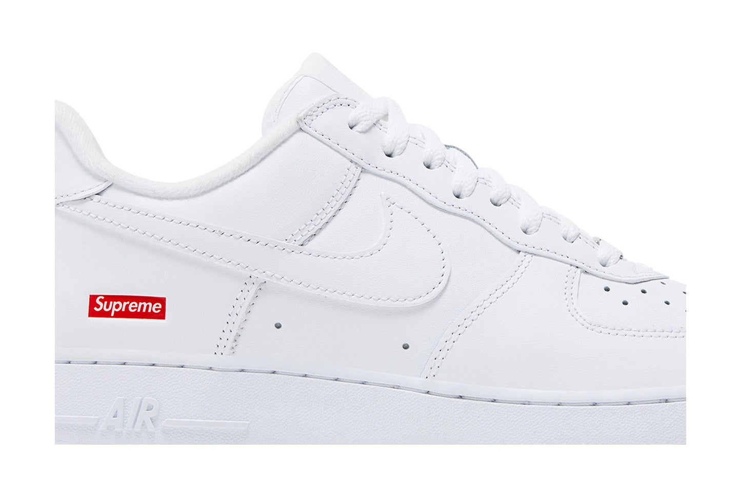 Supreme x Nike Air Force 1 Low 'Box Logo - White'