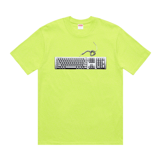 Supreme Keyboard Tee 'Neon Green'