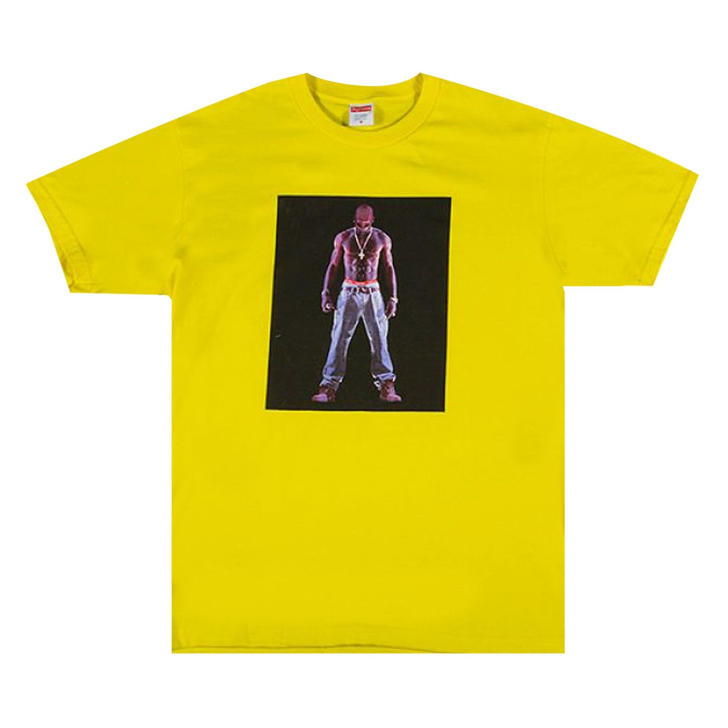 Supreme Tupac Hologram Tee 'Yellow'
