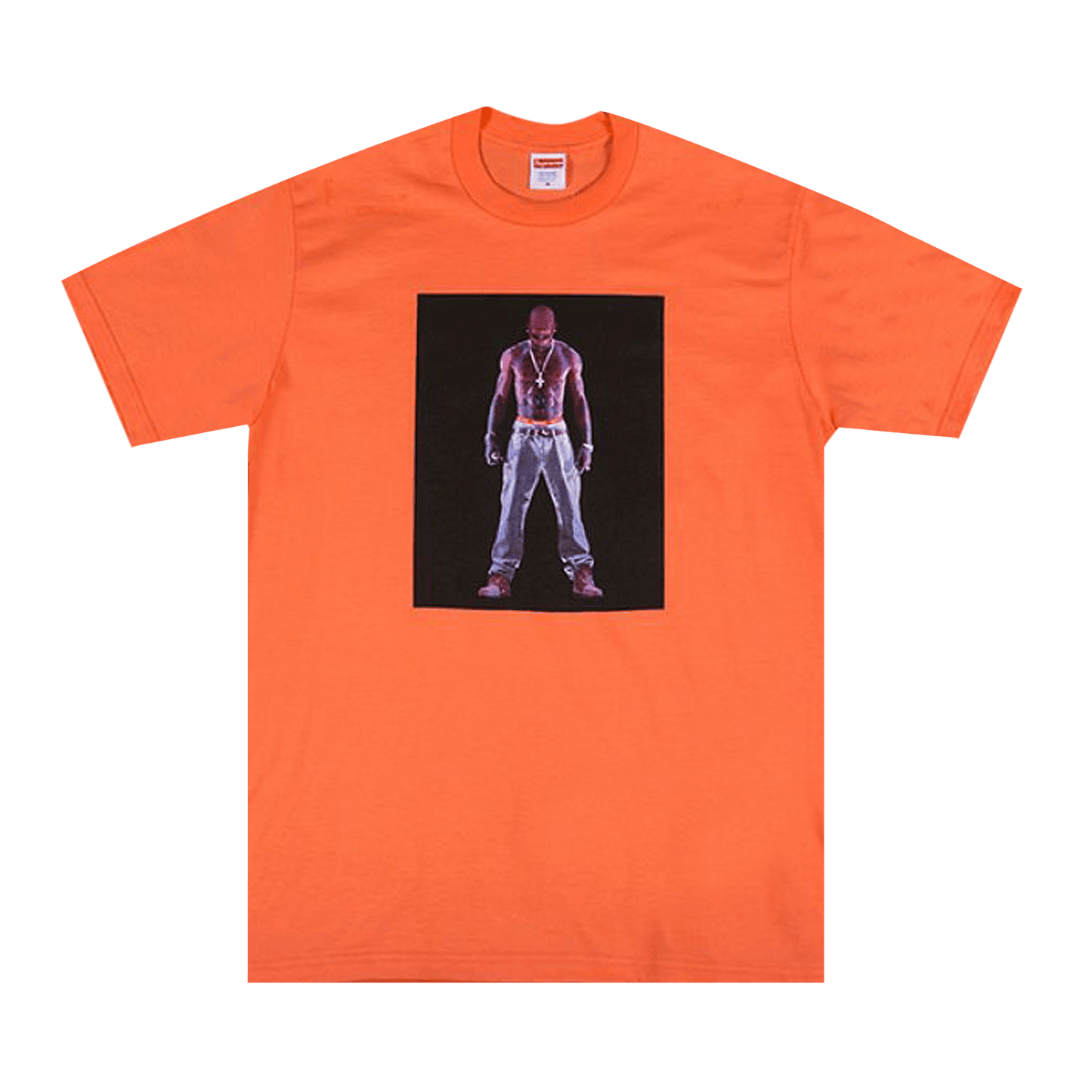 Supreme Tupac Hologram Tee 'Neon Orange'