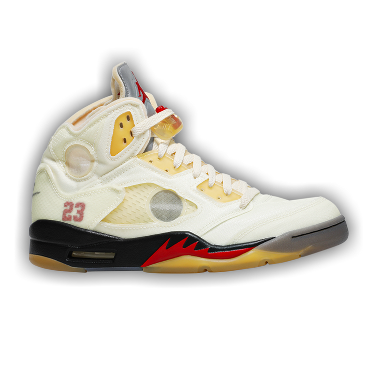 Off-White x Air Jordan 5 SP 'Sail'