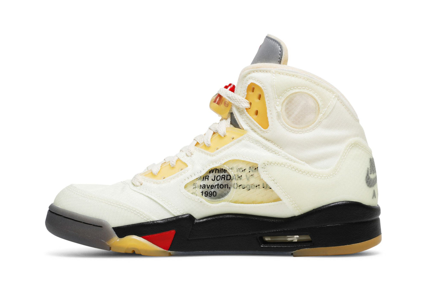 Off-White x Air Jordan 5 SP 'Sail'