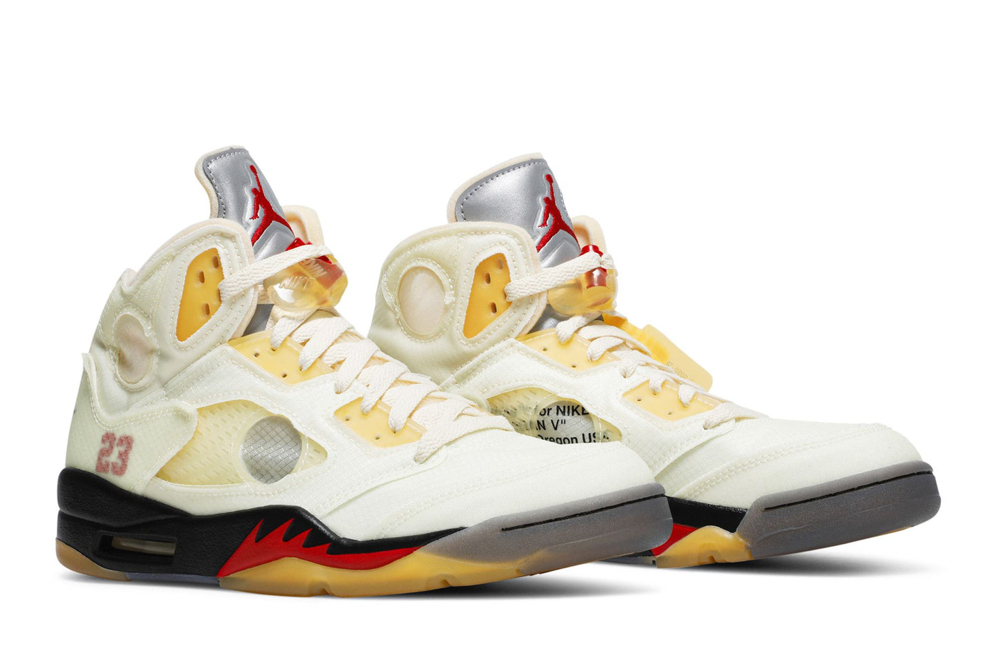 Off-White x Air Jordan 5 SP 'Sail'