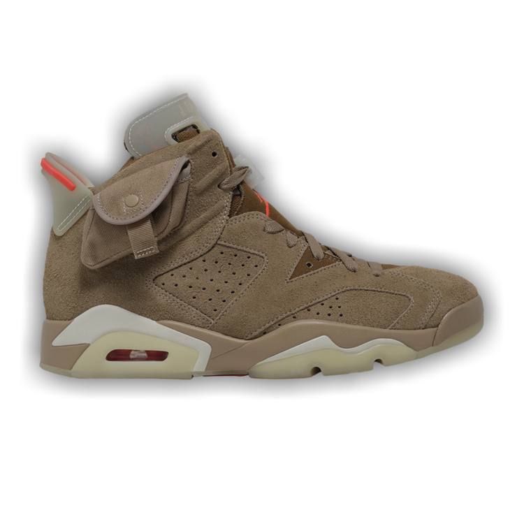 Travis Scott x Air Jordan 6 Retro 'British Khaki' - Used