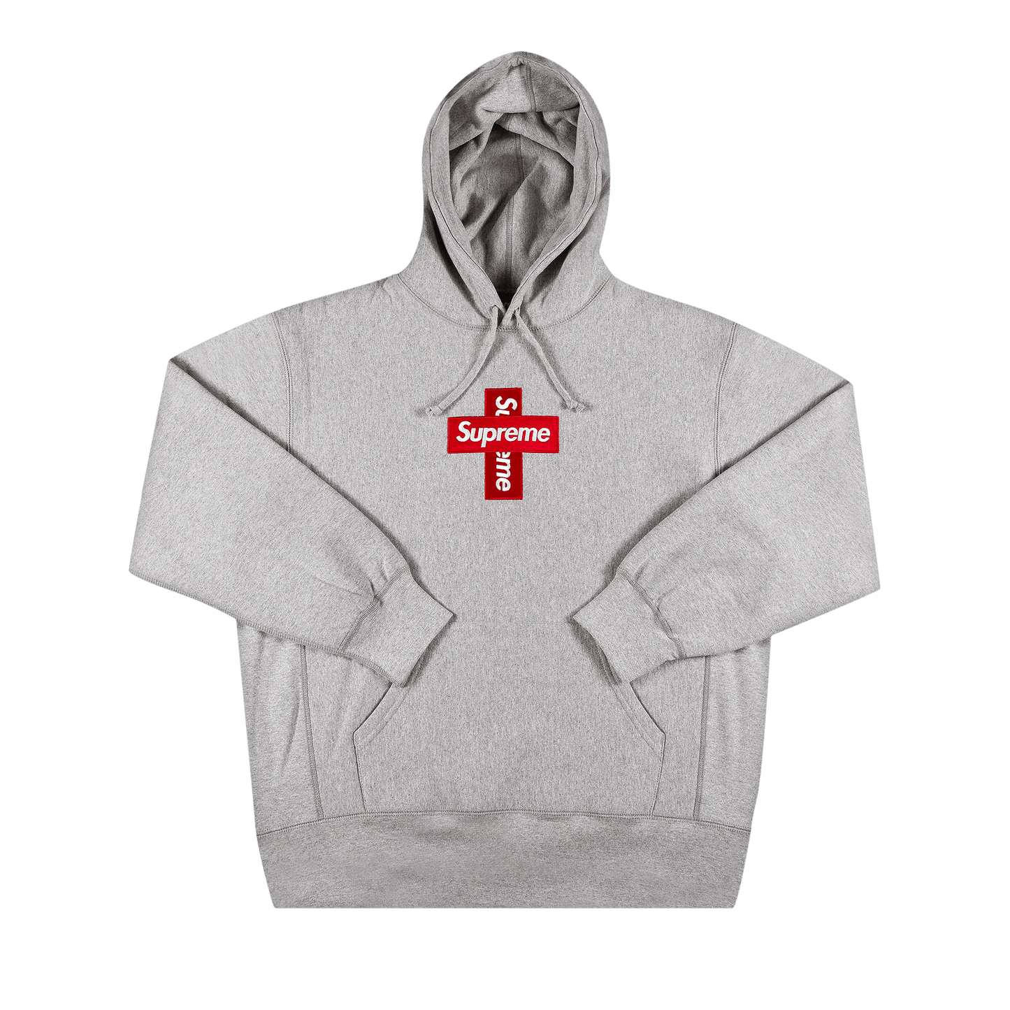 Supreme Box Logo Hooded Sweatshirt (FW25) Heather Grey