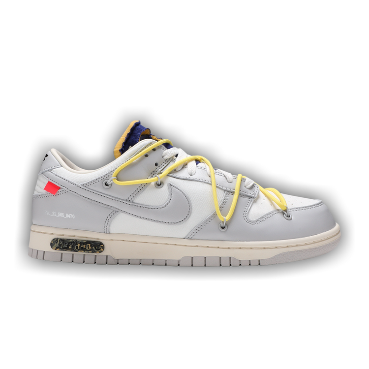 Off-White x Nike Dunk Low 'Lot 27 of 50' - Used