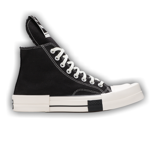 Rick Owens x Converse TURBODRK Chuck 70 High 'Black' - Used