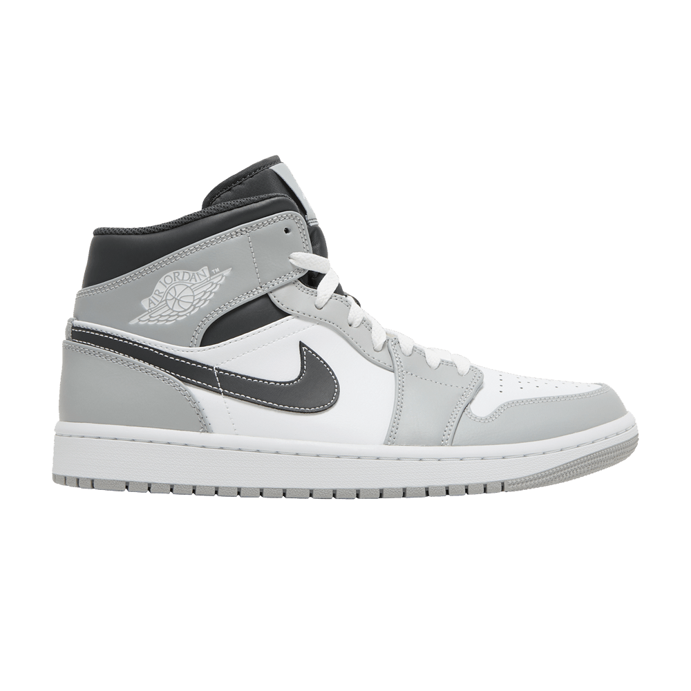 Air Jordan 1 Mid 'Light Smoke Grey'