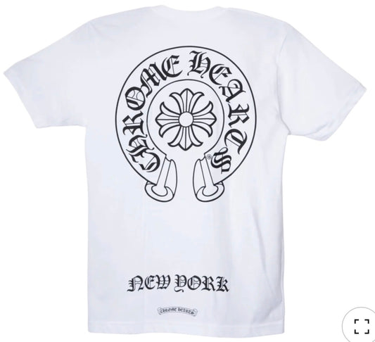Chrome Hearts New York Horseshoe Pocket T-Shirt Large