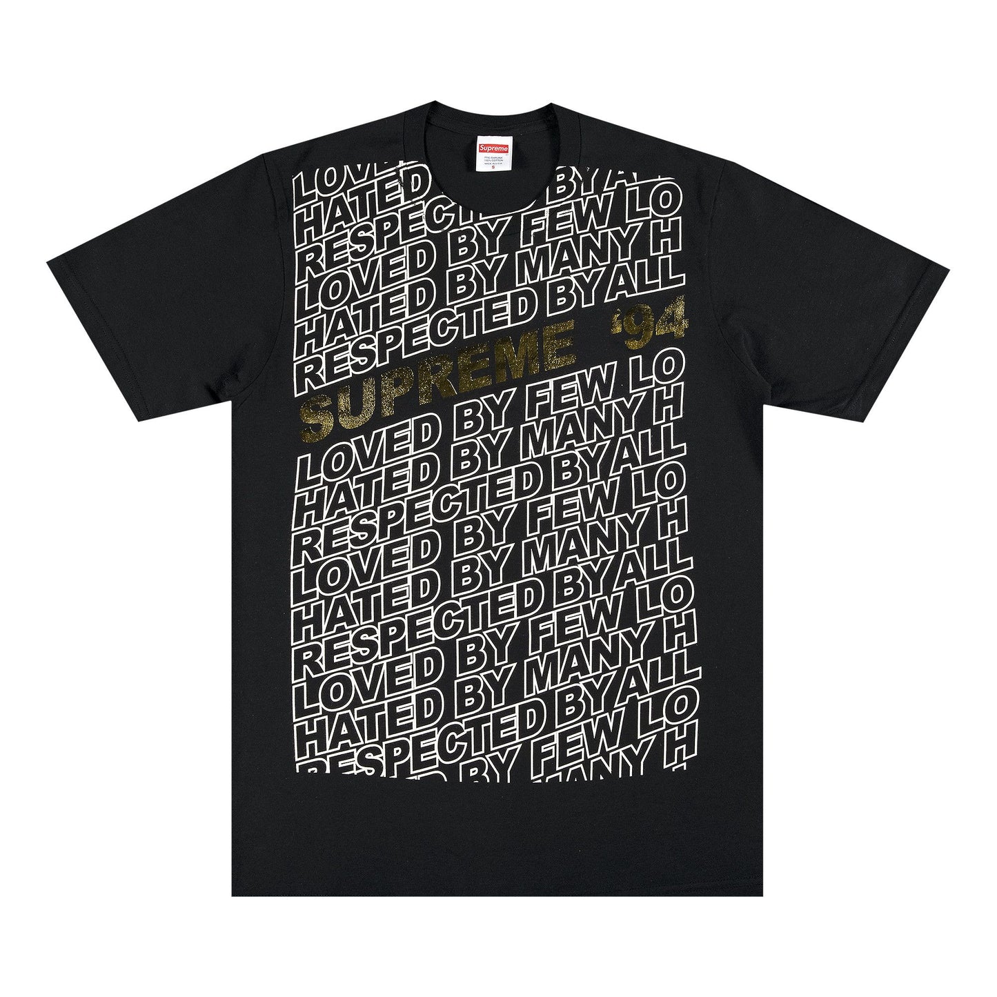 Supreme Respected Tee 'Black'