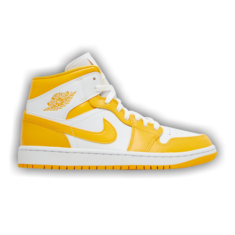 Wmns Air Jordan 1 Mid 'University Gold'