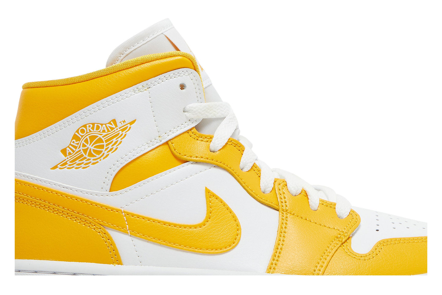 Wmns Air Jordan 1 Mid 'University Gold'