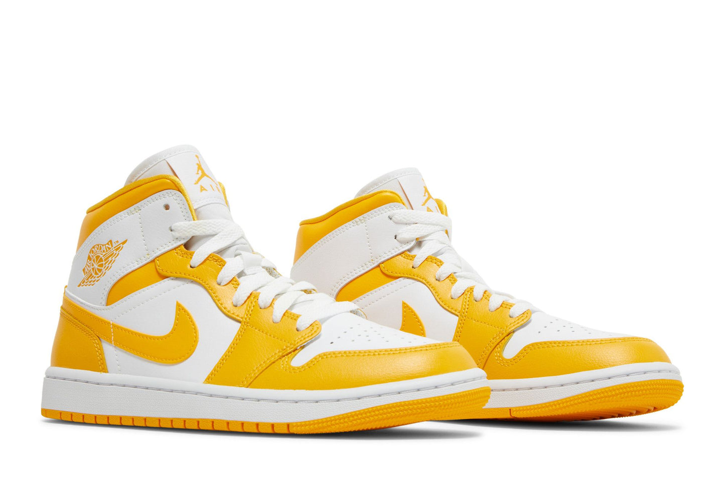 Wmns Air Jordan 1 Mid 'University Gold'