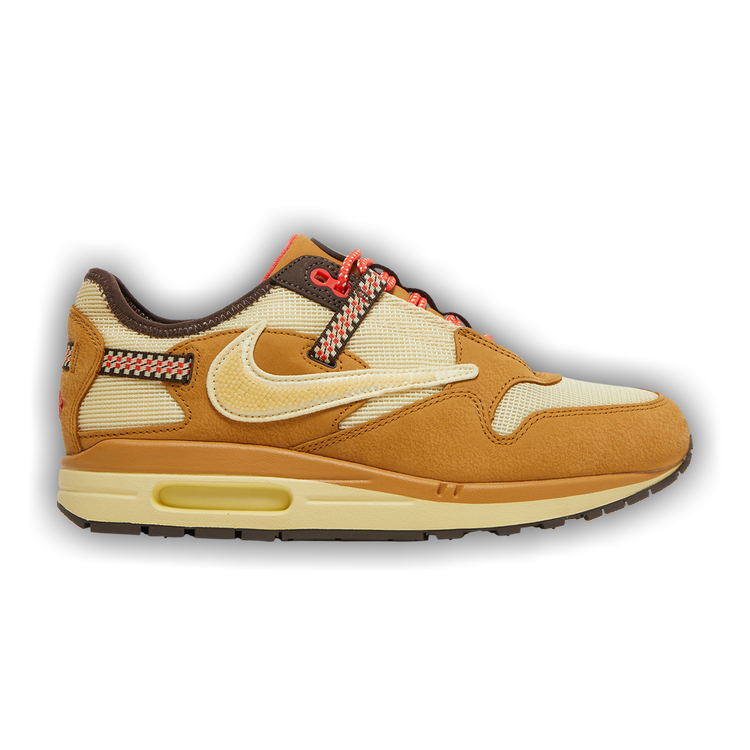 Nike Air Max 1 Travis Scott Cactus Jack Wheat Lemon Drop