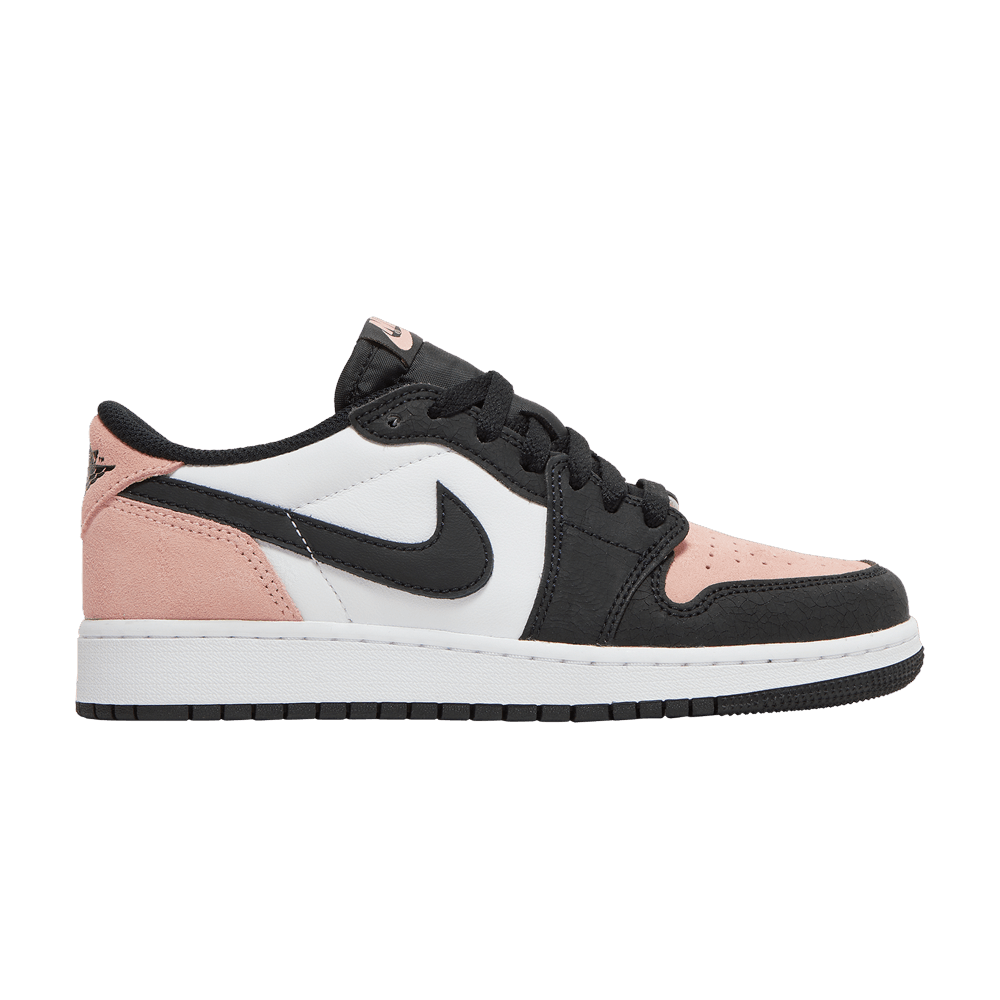 Air Jordan 1 Retro Low OG GS 'Bleached Coral'