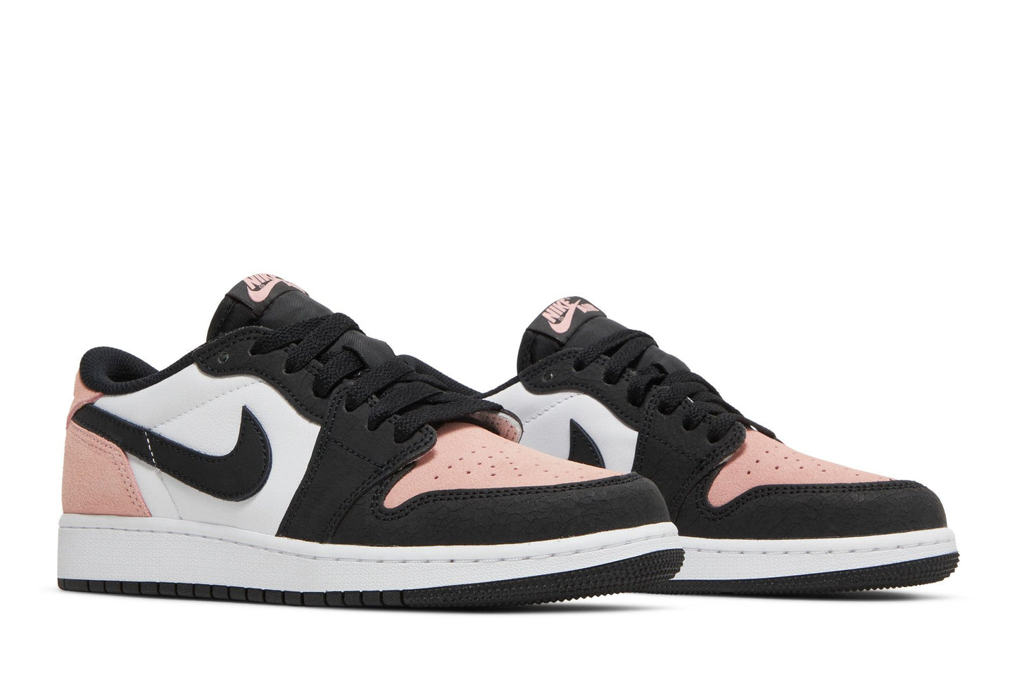 Air Jordan 1 Retro Low OG GS 'Bleached Coral'