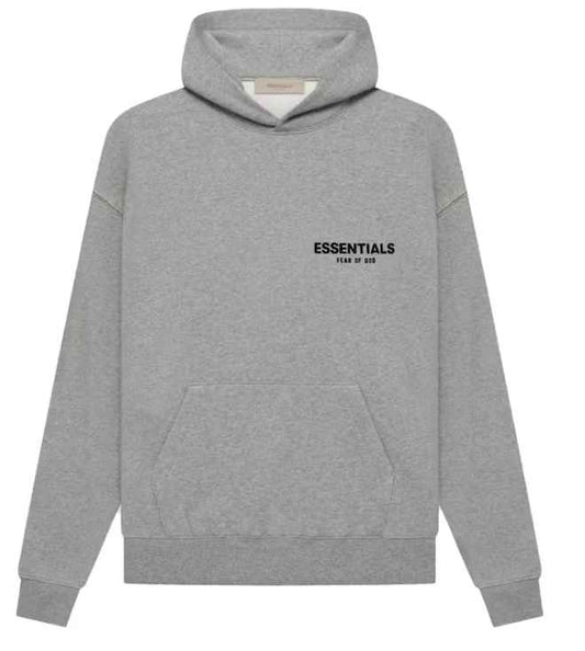 Essentials Dark Oatmeal Hoodie '22