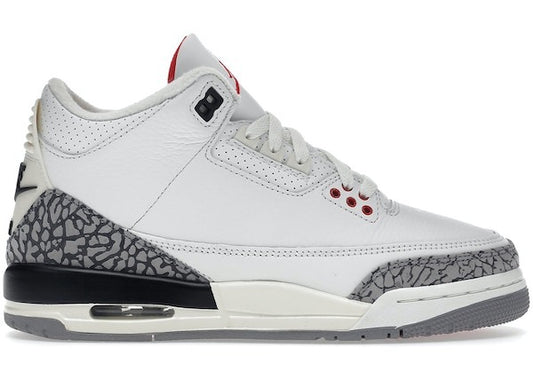 Jordan 3 Retro White Cement GS