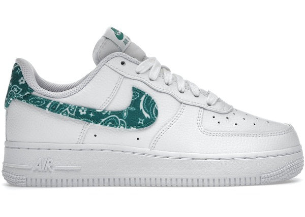 Nike Air Force 1 Low '07 Essential White Green Paisley (Women's) POS
