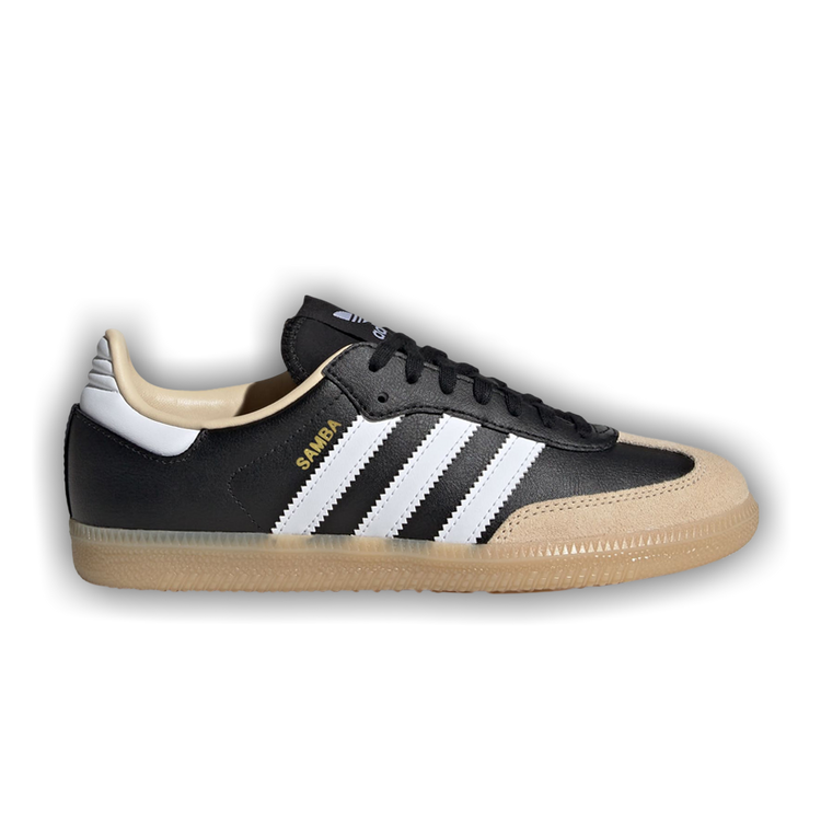 adidas Samba OG J 'Black White Beige Gum'
