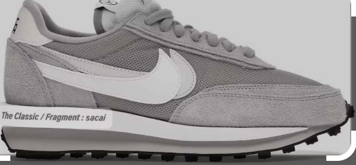 Nike LD Waffle SF sacai Fragment Grey POS