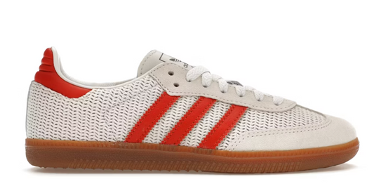 adidas Samba OG Crystal White Preloved Red POS