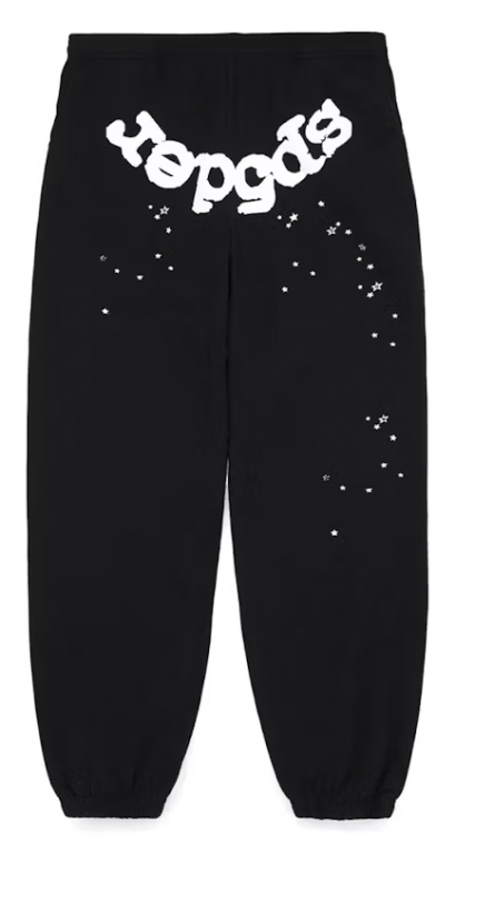 Sp5der OG Web Sweatpant Black POS