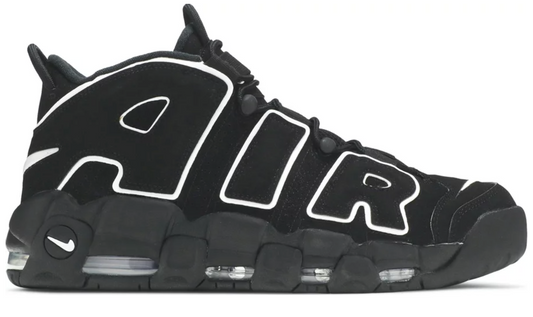 Air More Uptempo 'Black White' 2020 POS
