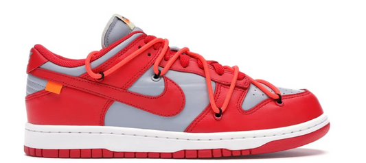 Nike Dunk Low Off-White University Red
