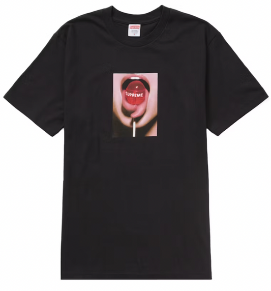 Supreme Lollipop Tee Black POS