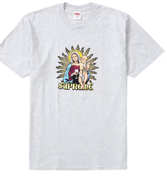 Supreme Blood Tee Ash Grey POS
