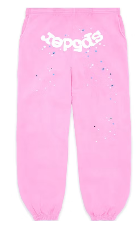 Sp5der Atlanta Sweatpants Pink POS