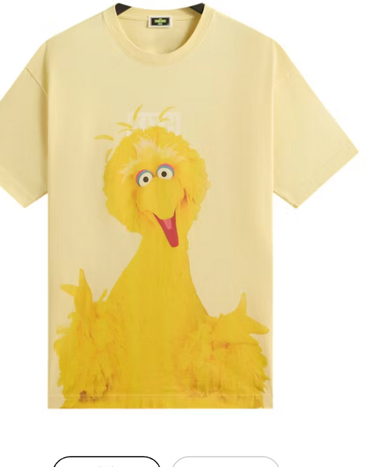 Kith x Sesame Street Big Bird Tee Sunrise